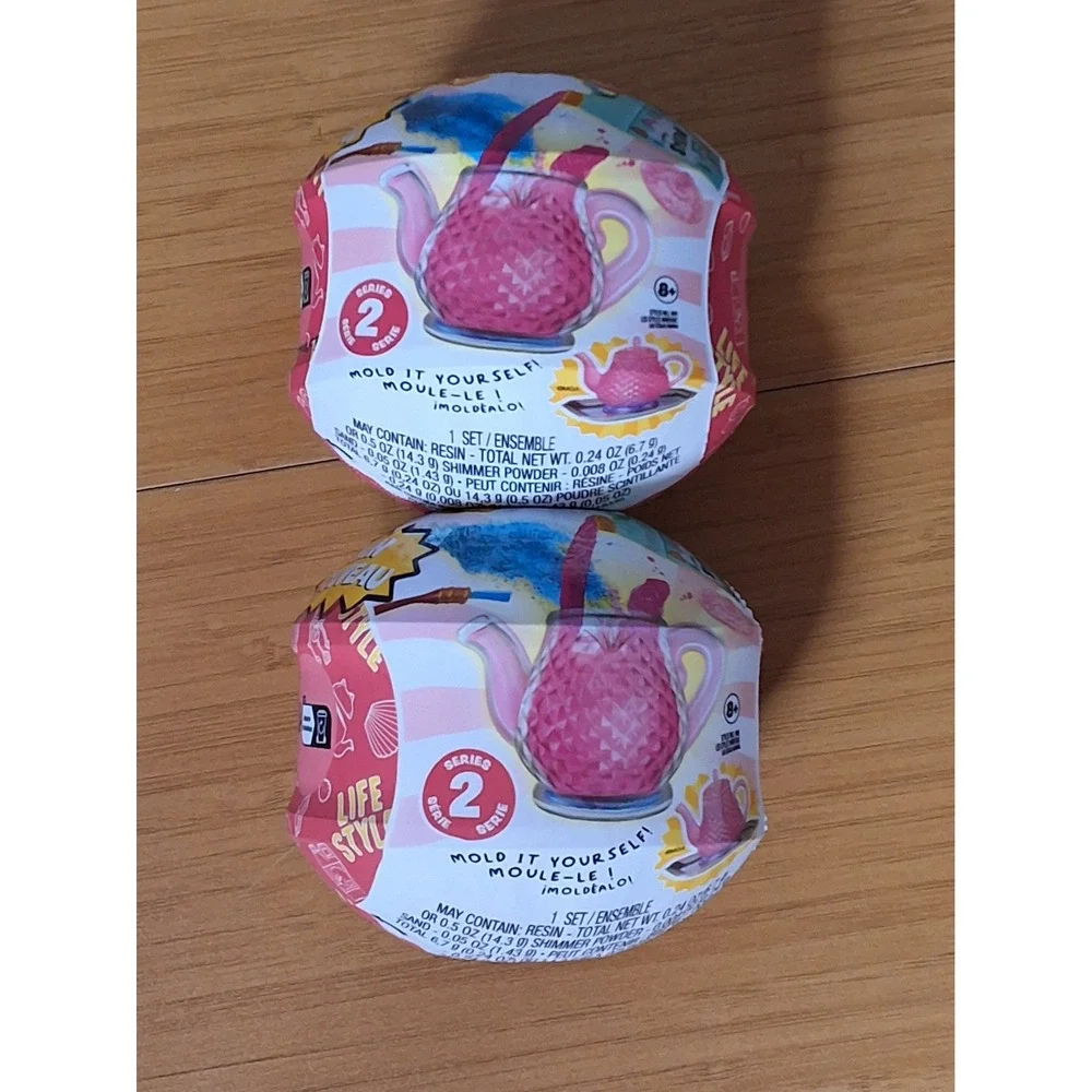 MGA Miniverse Make It Mini Lifestyle Series 2 Mystery Blind Ball Lot of 2 NEW